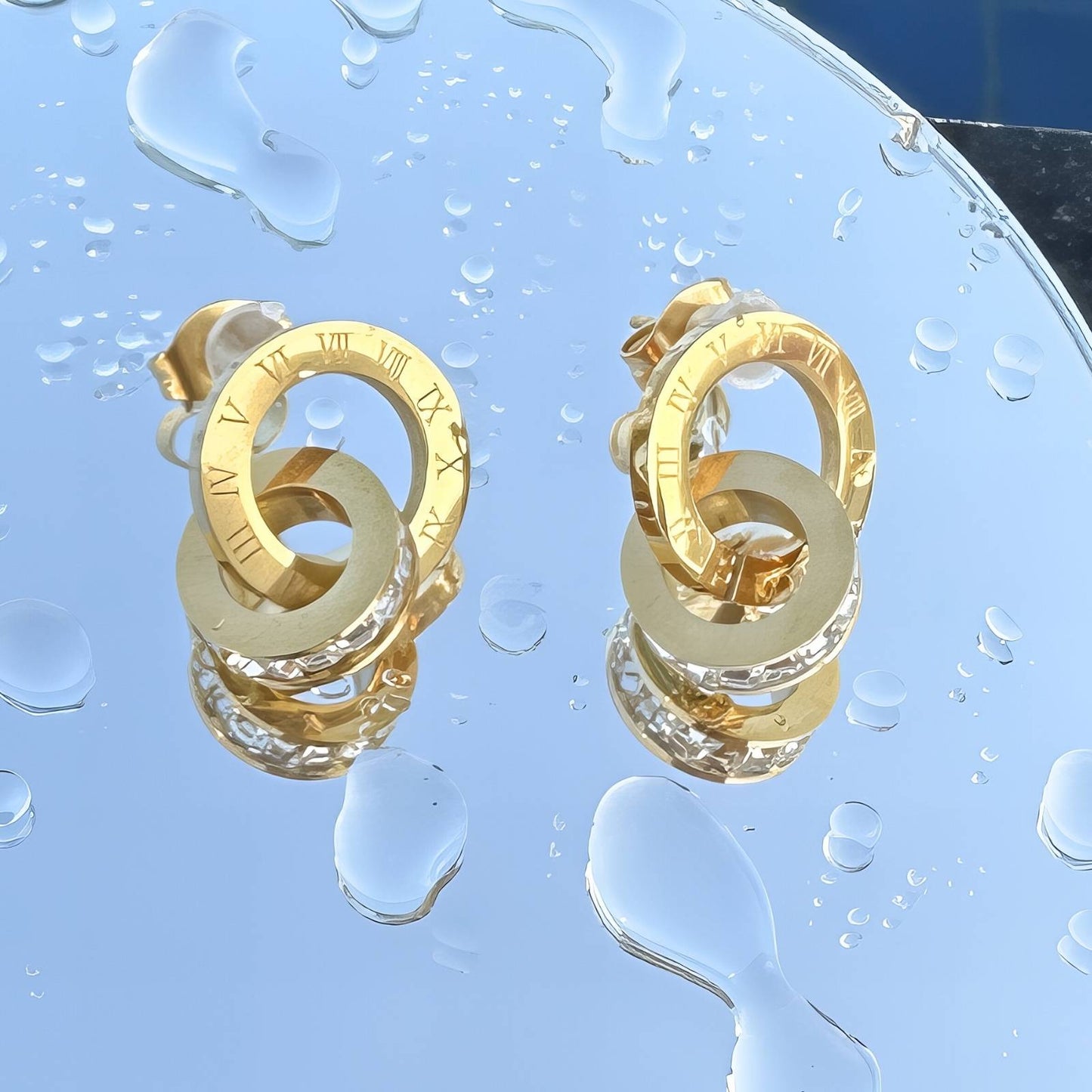 Boucles d’Oreilles Roma Dorées