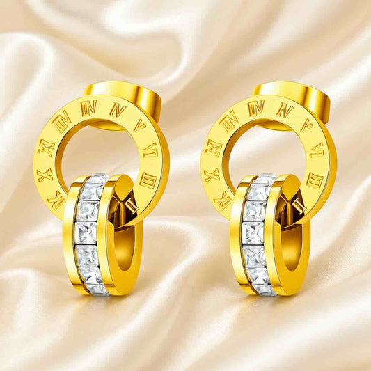 Boucles d’Oreilles Roma Dorées