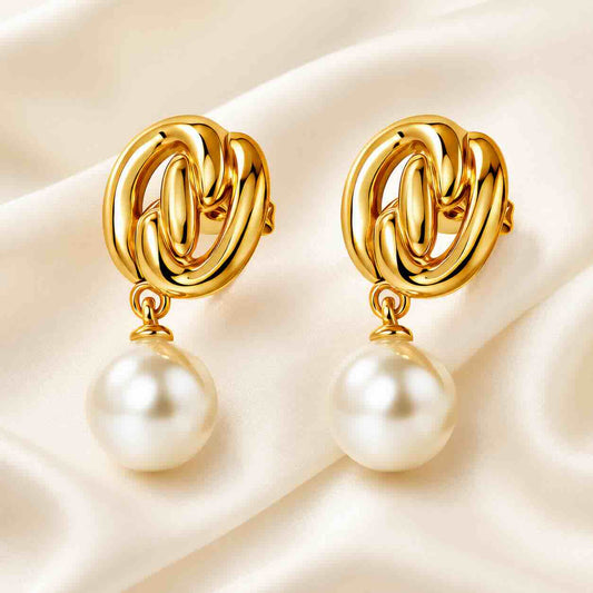 Boucles d’oreilles Élia Perle