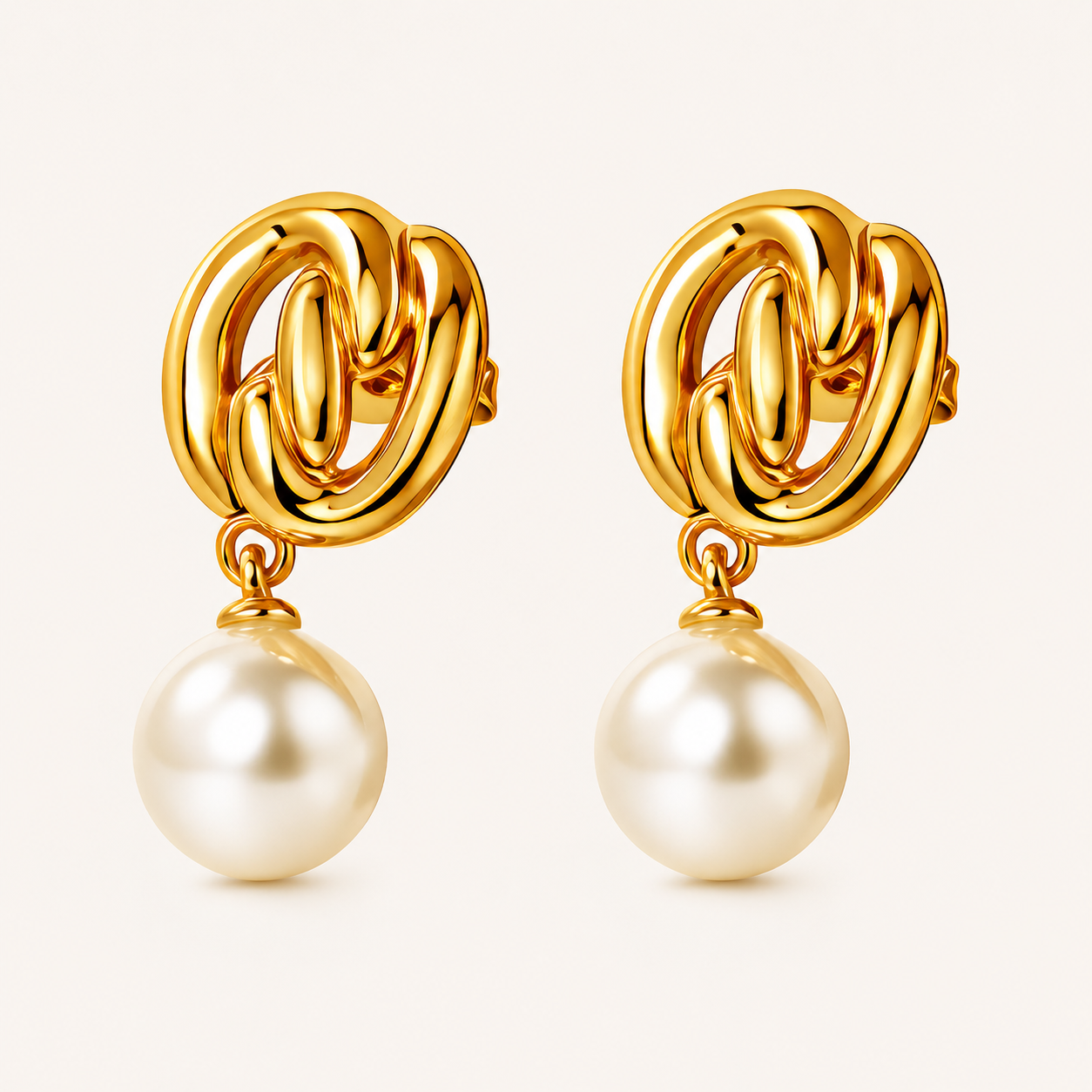 Boucles d’oreilles Élia Perle