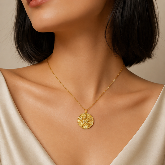 Collier Stella Mare Doré